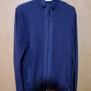 Armani Exchange Navy Blue Zip Up